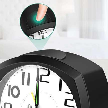 Enkelt og smart analogt vækkeur