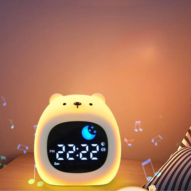 Søvntræner vækkeur med dag og nat