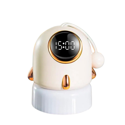 Digitalt raket vækkeur til børneværelset