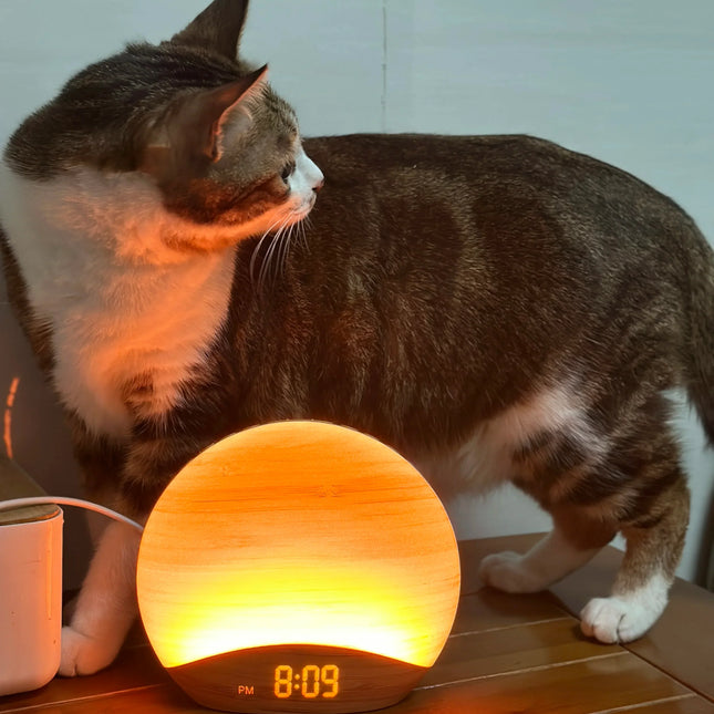 Wake-up light vækkeur med naturlyde