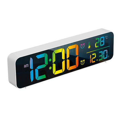 Digitalt vækkeur med dobbelt alarm funktion