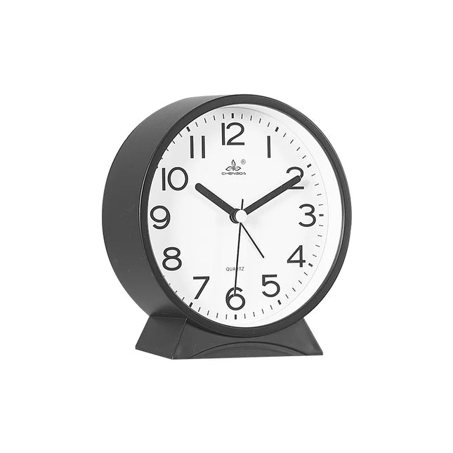Simpelt rundt analogt vækkeur med alarm