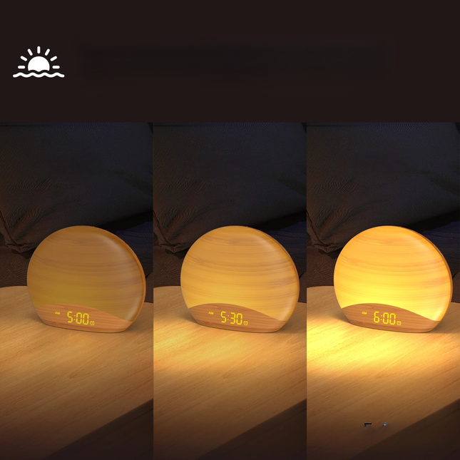 Wake-up light vækkeur med naturlyde