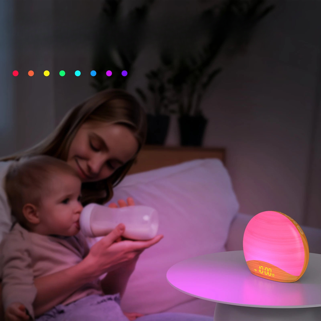 Wake-up light vækkeur med naturlyde