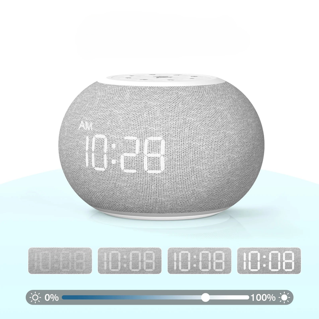 Wake-up light vækkeur med naturlige lyde