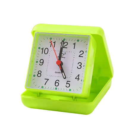 Lille klassisk analogt rejsevækkeur