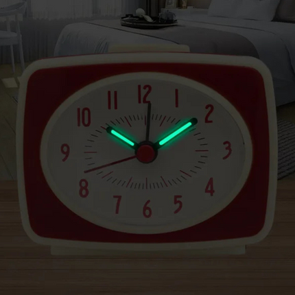 Lille retro design vækkeur til natbordet