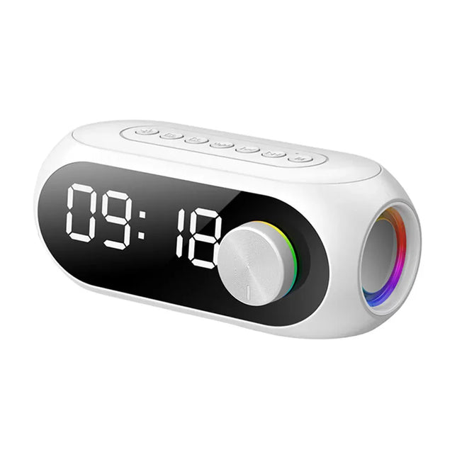 Clockradio med Bluetooth og farvet lys