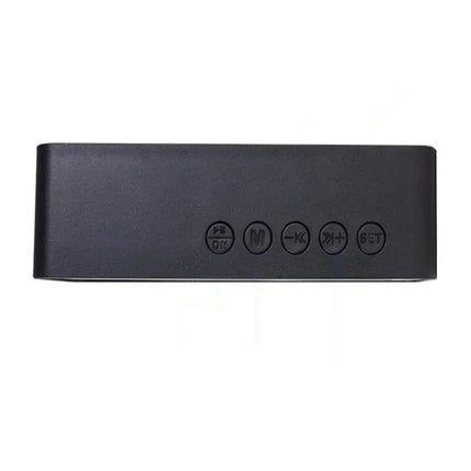 Genopladelig clockradio med Bluetooth og spejl
