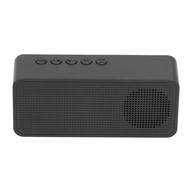 Genopladelig clockradio med Bluetooth og spejl