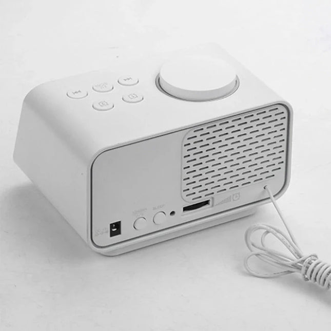 Kompakt digital clockradio med FM-radio