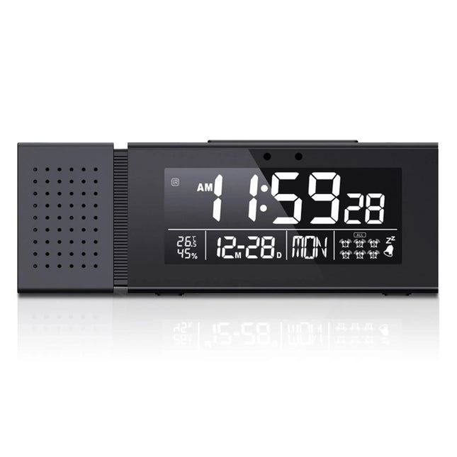 Digital clockradio med justerbart lys