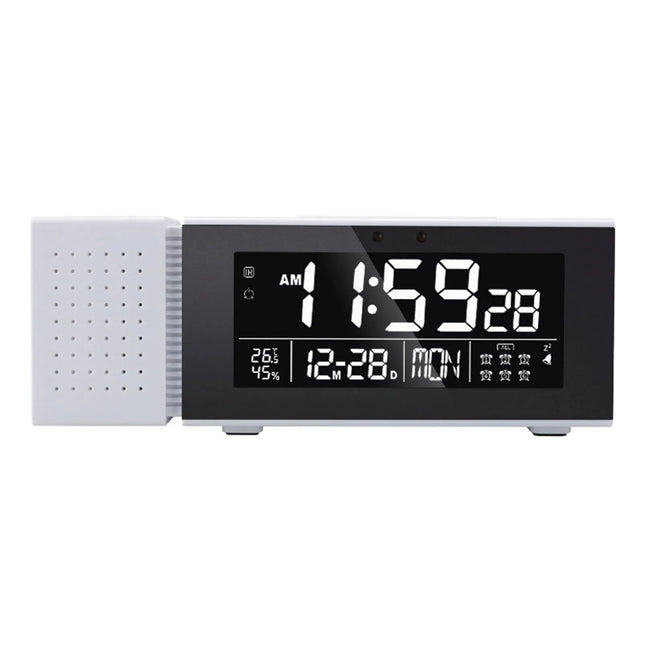 Digital clockradio med justerbart lys