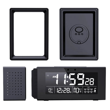Digital clockradio med justerbart lys