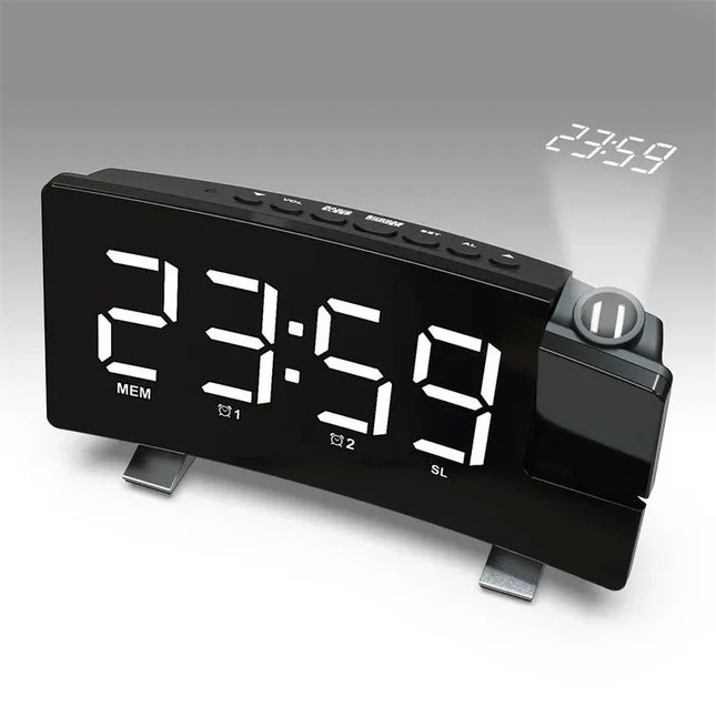 Digital clockradio til teenageværelset
