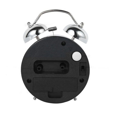 Analogt vækkeur med lysende tal