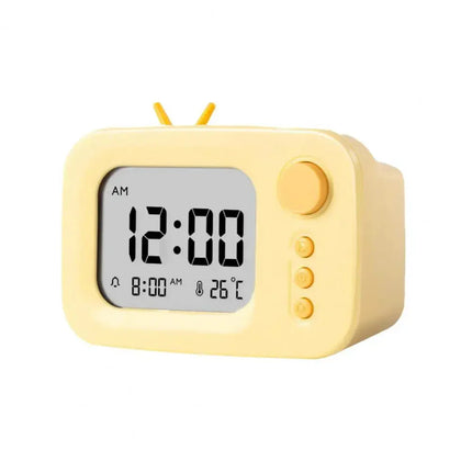 Retro TV design vækkeur til teenagere