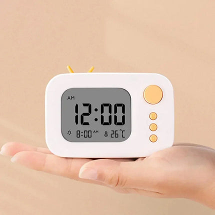 Retro TV design vækkeur til teenagere