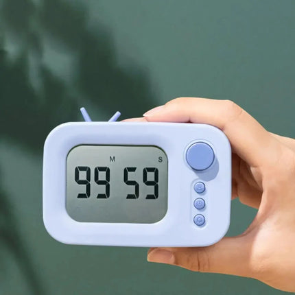 Retro TV design vækkeur til teenagere