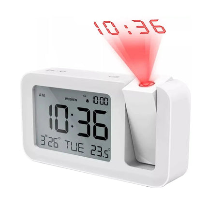 Digitalt vækkeur med projektor til teenagere