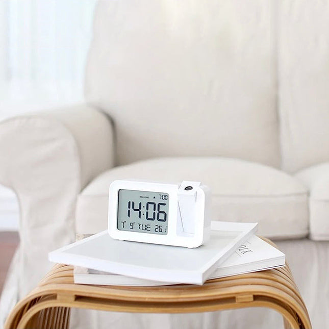 Digitalt vækkeur med projektor til teenagere