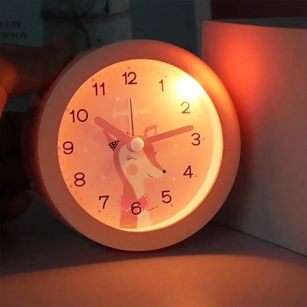 Analogt børnevækkeur med sødt design