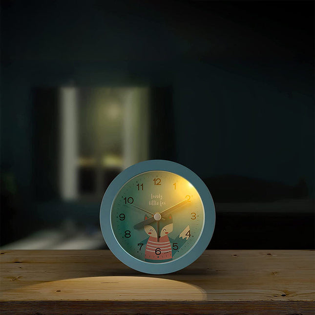 Analogt børnevækkeur med sødt design