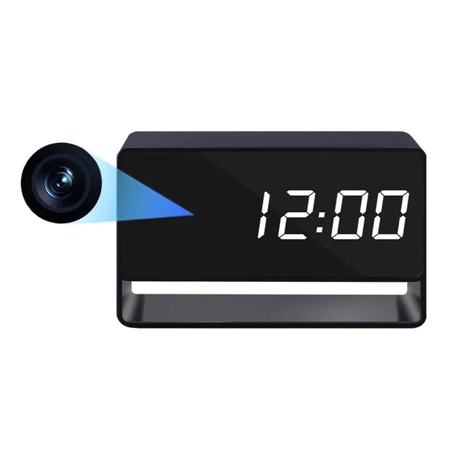 Vækkeur med spionkamera i Full HD