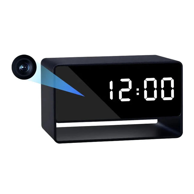 Vækkeur med spionkamera i Full HD