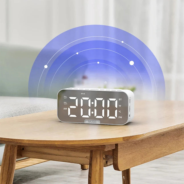 App-styret vækkeur med Bluetooth højtaler