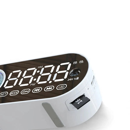 Vækkeur med FM-radio og Bluetooth