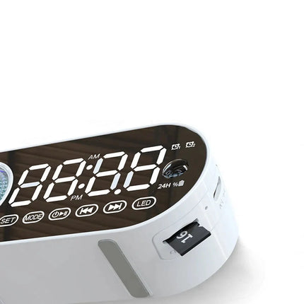 Vækkeur med FM-radio og Bluetooth