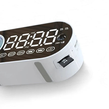 Vækkeur med FM-radio og Bluetooth