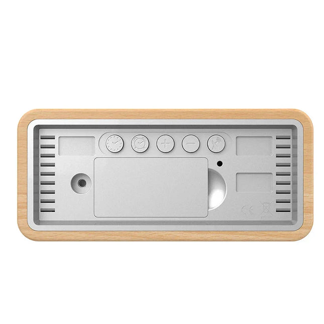 Smart digitalt vækkeur med vejrstation