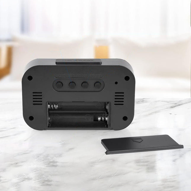 Lille rejsevækkeur med snooze funktion