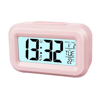 Lille rejsevækkeur med snooze funktion