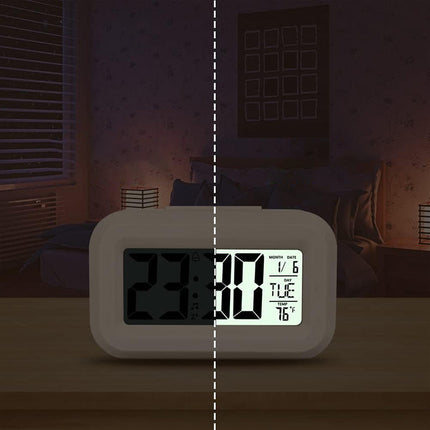 Lille rejsevækkeur med snooze funktion