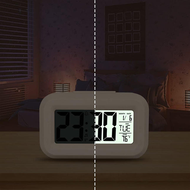 Lille rejsevækkeur med snooze funktion