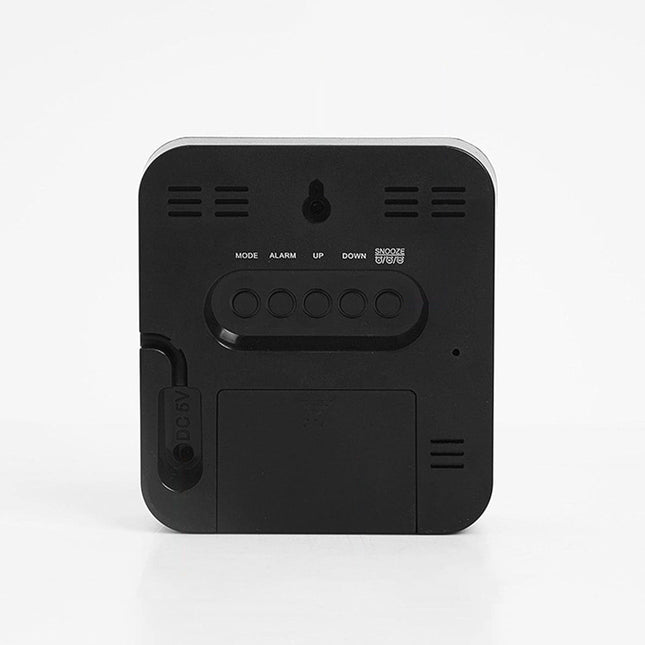 Digitalt LED vækkeur til rejsebrug