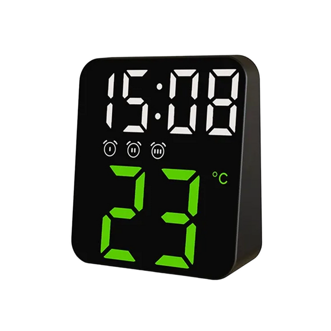 Moderne digitalt rejsevækkeur med alarm