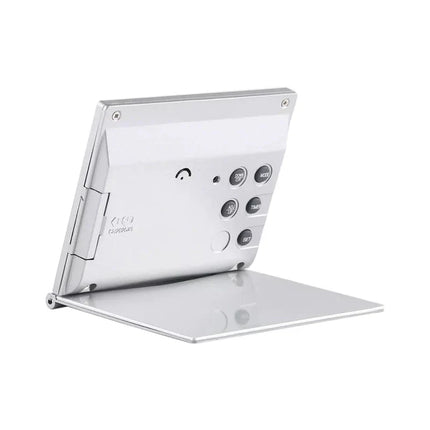 Sammenklappeligt digitalt rejsevækkeur med dato