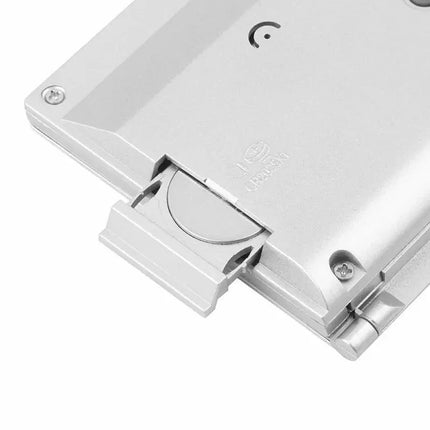 Sammenklappeligt digitalt rejsevækkeur med dato