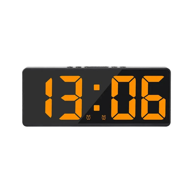 Moderne digitalt vækkeur med LED display