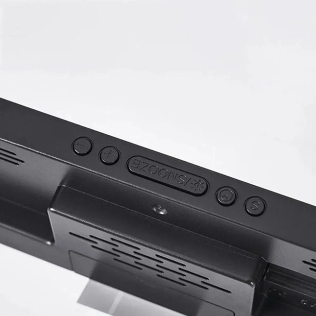 Moderne digitalt vækkeur med LED display