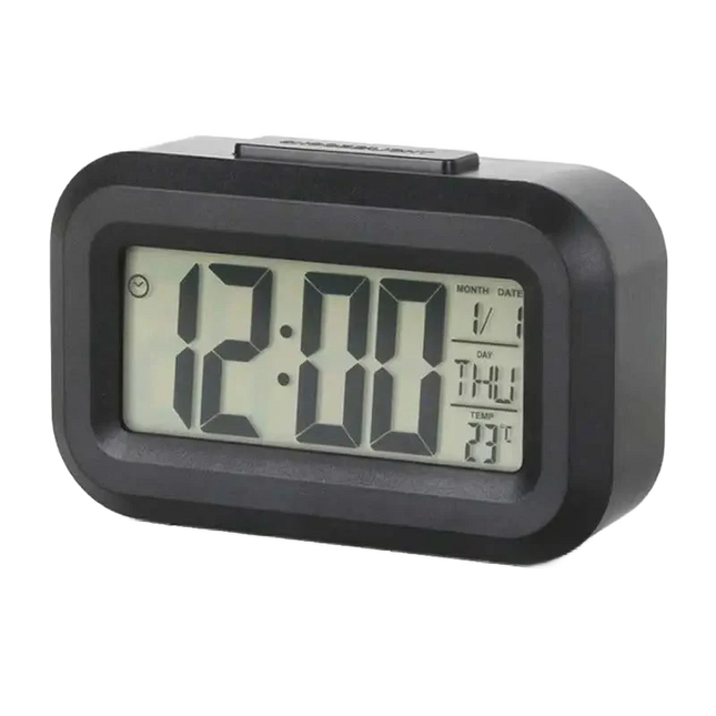 Lille digitalt vækkeur til skrivebordet