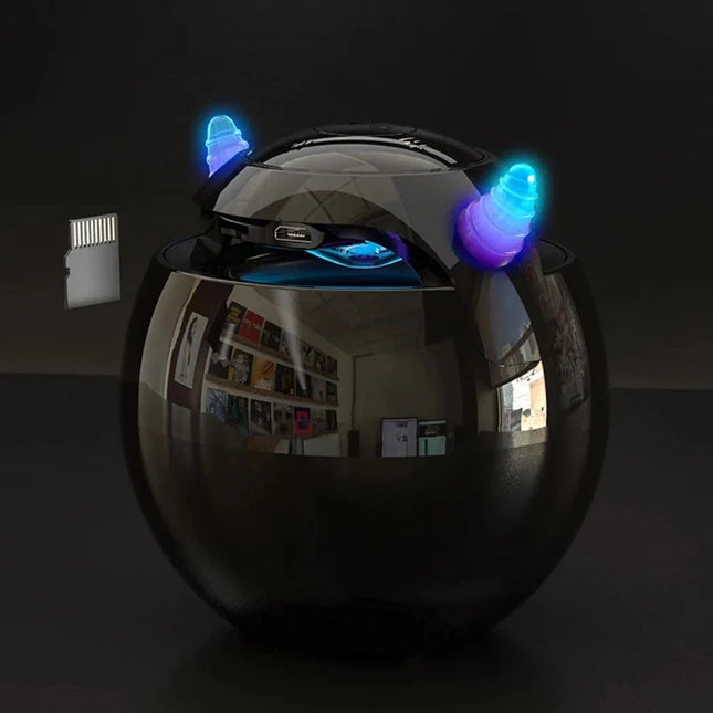 Sjovt djævel vækkeur med Bluetooth