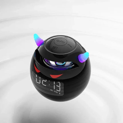 Sjovt djævel vækkeur med Bluetooth