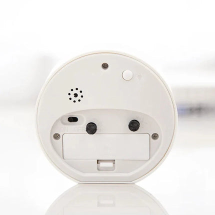 Rundt pædagogisk vækkeur til børneværelset