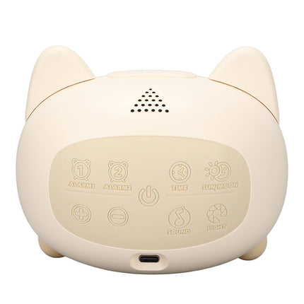 Sødt digitalt børnevækkeur til piger