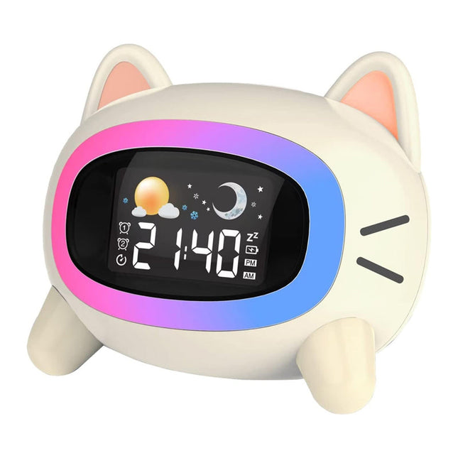 Sødt digitalt børnevækkeur til piger